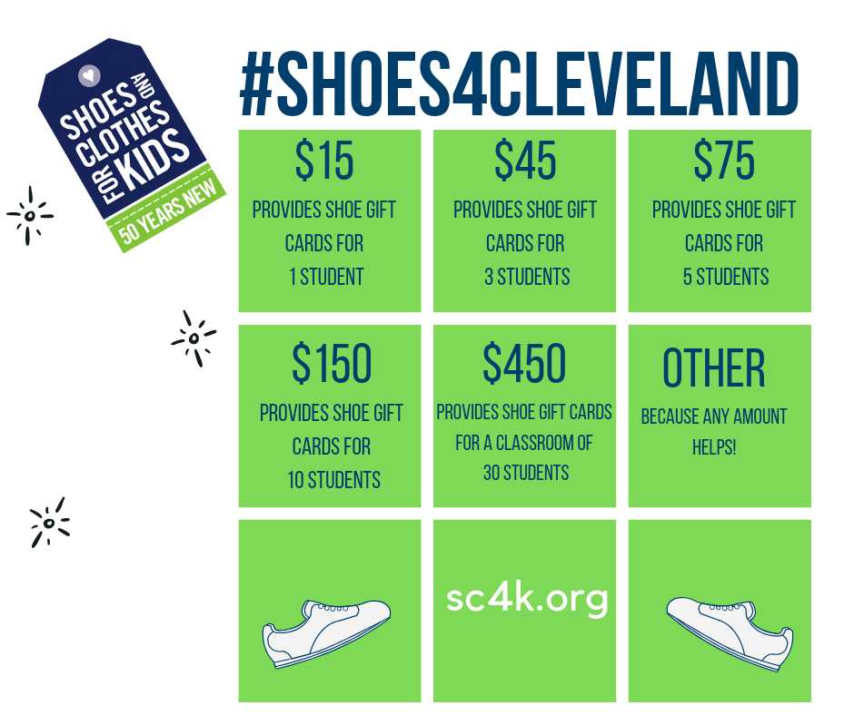 #Shoes4Cleveland